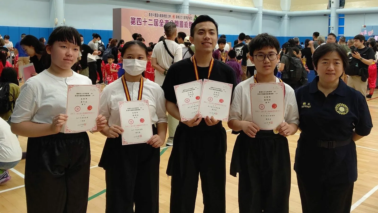 全港公開國術群英會出賽隊伍