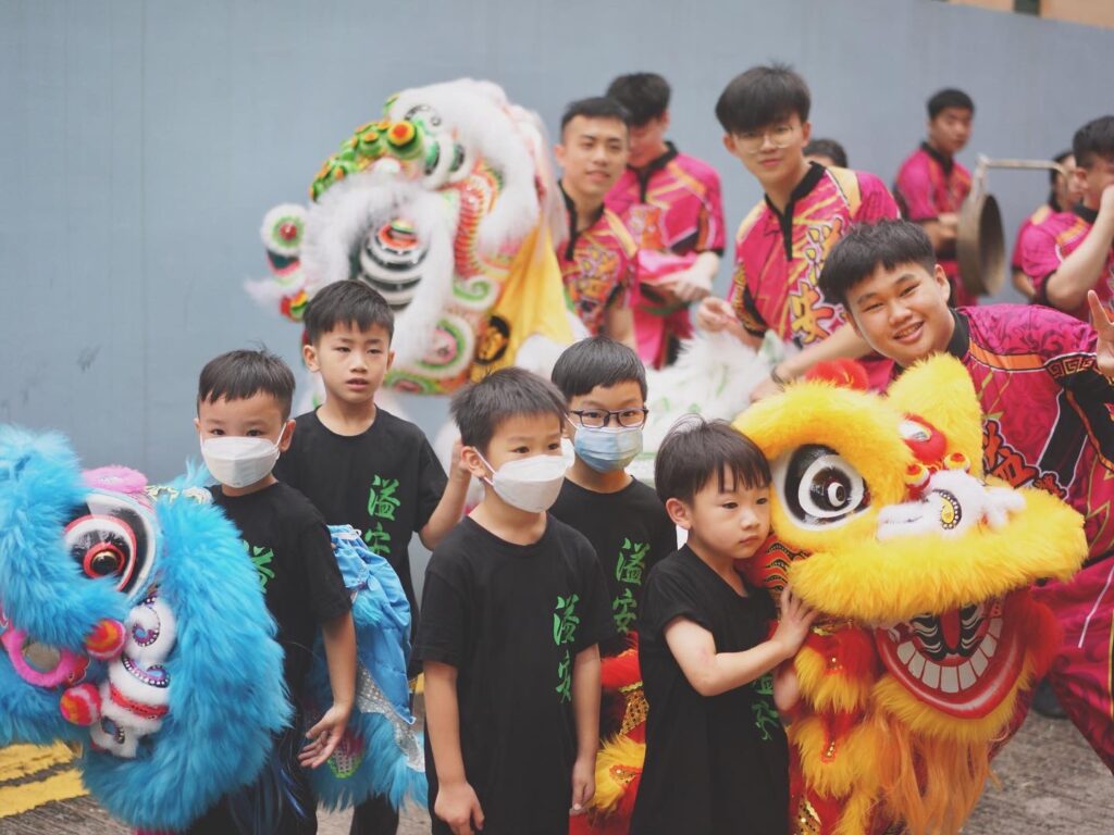 譚公誕兒童醒獅 - 溢安體育會